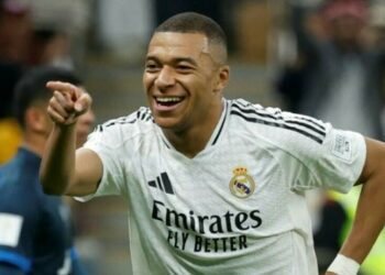 Kylian Mbappé, a pesar de sus altibajos en el Real Madrid, ya es el quinto máximo goleador de la temporada