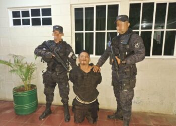 Capturado peligroso integrante de la pandilla MS, en Santa Ana