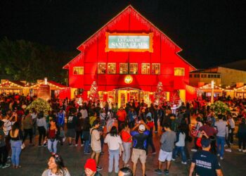 Salvadoreños abarrotaron plazas en el segundo día de la Villa Navideña