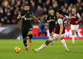 El Liverpool golea al West Ham para cerrar el año 2024