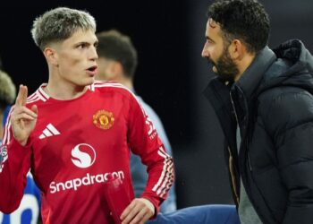 El entrenador Rubén Amorim explicó la razón por la cual Garnacho no fue convocado en Manchester United para el clásico ante el City