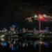Nueva Zelanda ya recibió el 2025 con un gran espectáculo de fuegos artificiales
