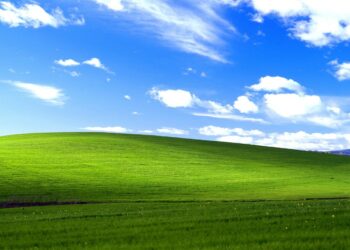 Este es el aspecto actual del icónico paisaje de Windows XP
