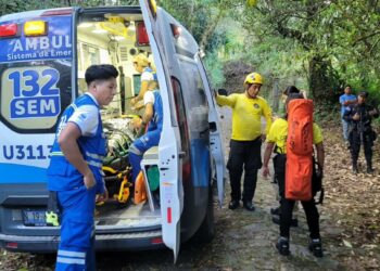 Excursionistas extraviados en el Boquerón fueron rescatados por socorristas