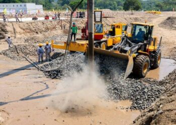 Presidente del ANDA verifica avances en construcción de Planta Potabilizadora del lago de Ilopango