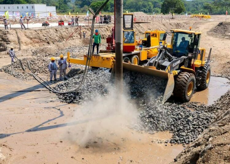 Presidente del ANDA verifica avances en construcción de Planta Potabilizadora del lago de Ilopango