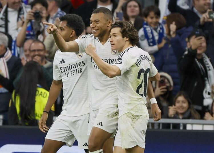 Real Madrid derrota a Getafe con goles de Bellingham y Mbappé en LaLiga