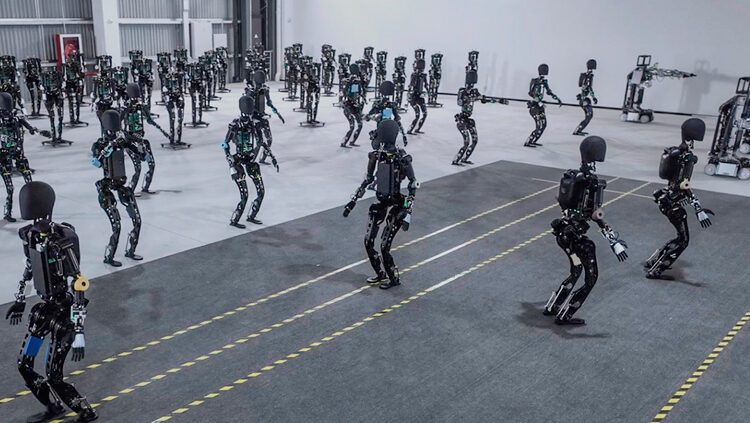 Empresa china inicia la producción en masa de robots de uso general