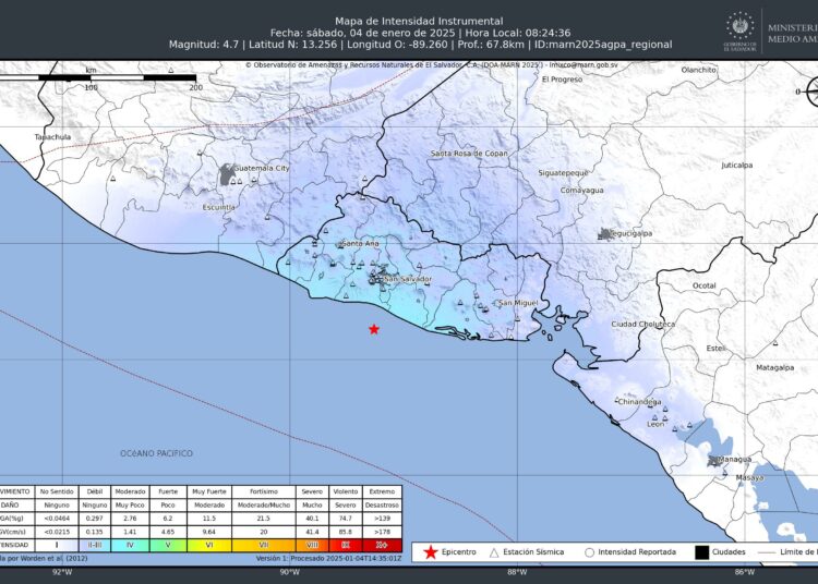 Dos sismos de gran intensidad fueron reportados a primera hora de este sábado