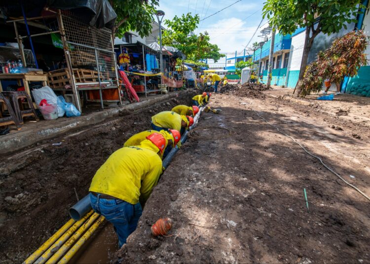 Cableado subterráneo de La Libertad está a unos días de ser finalizado