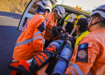 Accidente en carretera Troncal del Norte deja varios lesionados en apopa