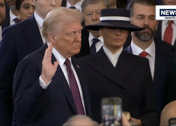 Donald Trump asumió como el presidente número 47 de los Estados Unidos