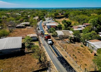 FOVIAL avanza en la pavimentación de la ruta El Ceibillo – San José El Naranjo en Ahuachapán