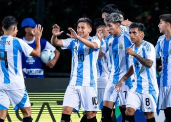 Goleada histórica de la selección argentina Sub 20 por 6-0 ante Brasil en el debut por el Sudamericano