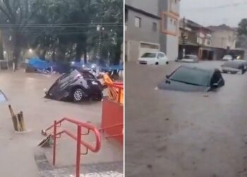 Las tormentas sumergen Sao Paulo bajo el agua