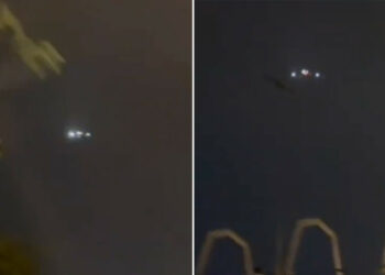 (VIDEO) Avistan en Ecuador un ovni que emite una extraña luz