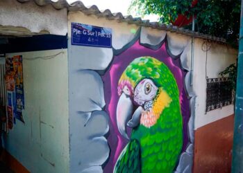 Pasajes y calles de La Campanera son rotulados con su nomenclatura