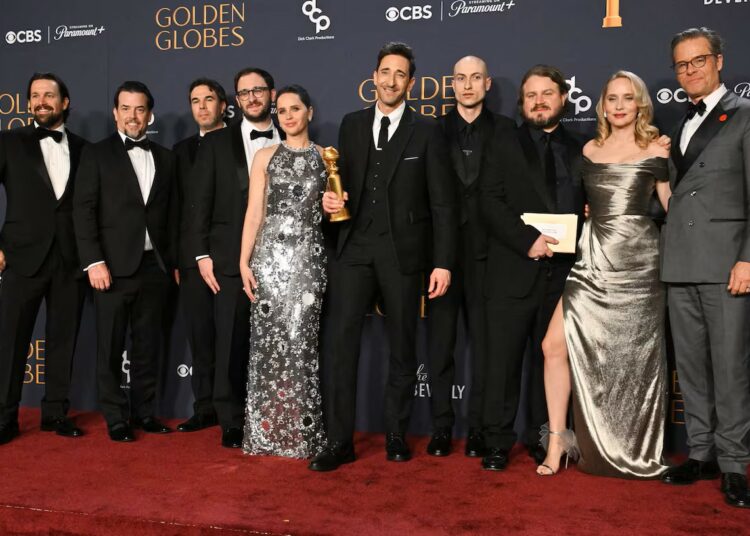 ‘El Brutalista’ gana el premio a la mejor película dramática en los Globos de Oro