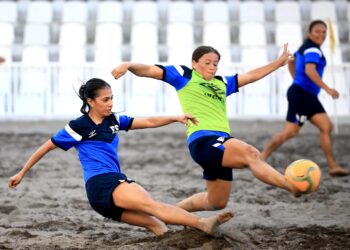 Preselección femenina playera se enfoca en trabajo táctico y psicológico