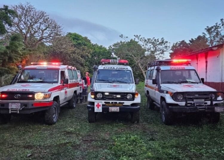 Cruz Roja apoyó en labores de búsqueda de personas que se habían extraviado en Juayúa