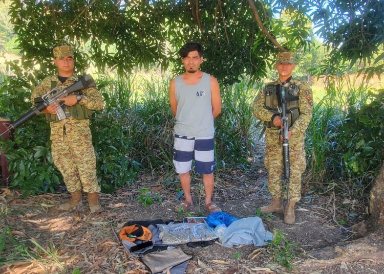 Capturan a narcomenudista que operaba en Santa Ana