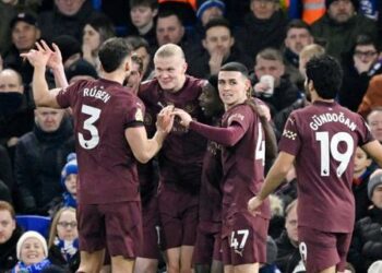Manchester City golea al Ipswich y el United sufre otra derrota