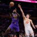 James supera el récord de Jordan de juegos de 30 puntos en triunfo de Lakers 119-102 sobre Hawks