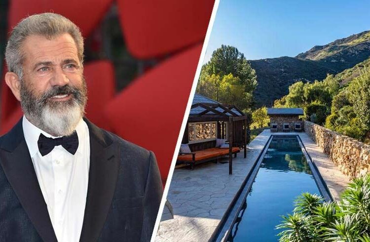 Mel Gibson pierde su casa en Los Ángeles mientras está en un podcast negacionista