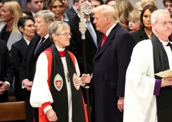 Obispa que desagradó a Trump: «No le odio y rezo por él»