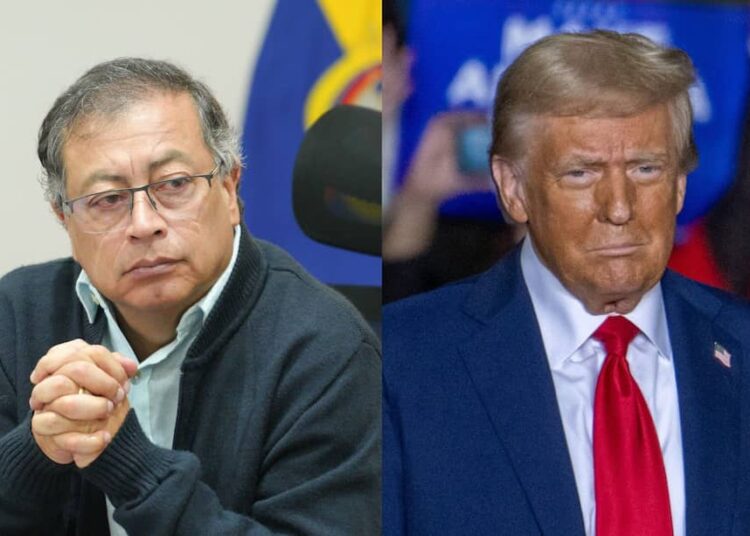 Donald Trump impuso sanciones a Colombia tras la decisión de Gustavo Petro de no recibir aviones con deportados