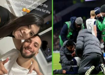 El mensaje de Rodrigo Bentancur tras el durísimo golpe que sufrió en la cabeza jugando en Tottenham