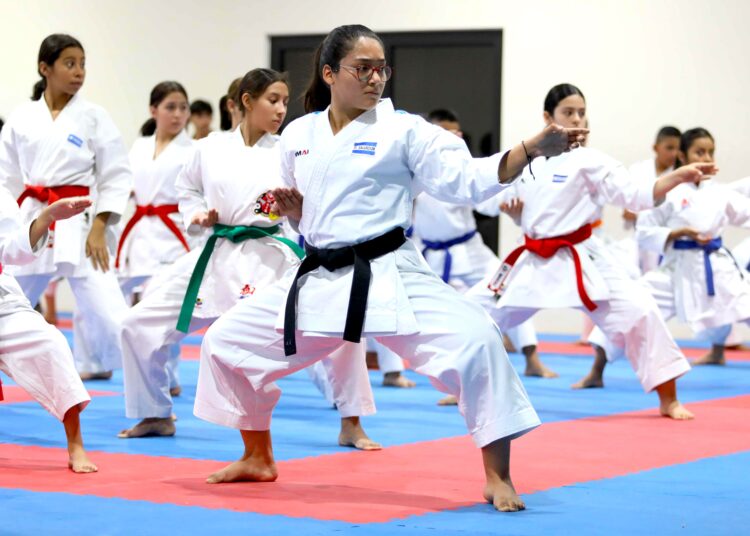 Karatecas refuerzan conocimientos en el inicio del año