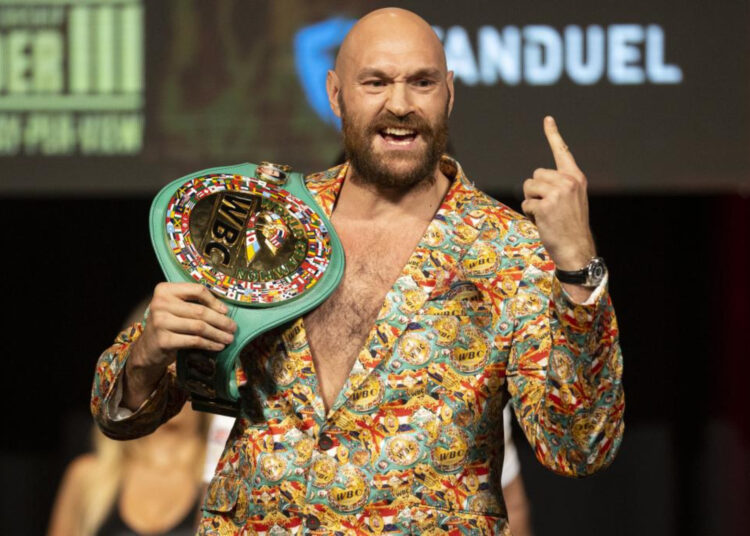 Tyson Fury anunció su retiro del boxeo