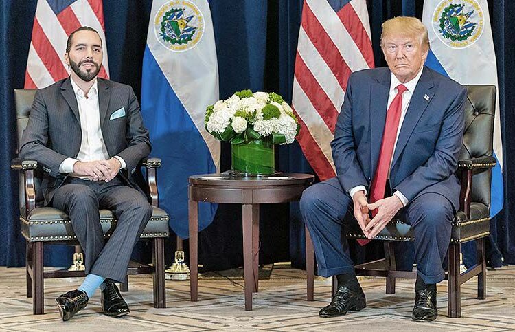 Presidente Nayib Bukele sostendrá una conversación telefónica con su homólogo de Estados Unidos Donald Trump