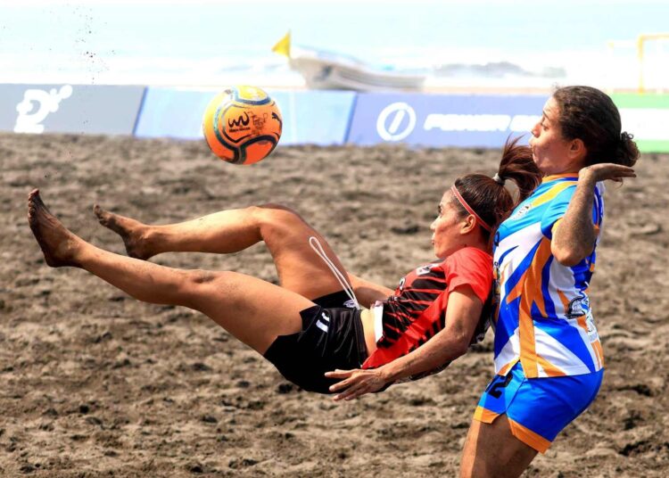 Orgullosas de representar a El Salvador en la Beach Soccer Stars 2024