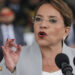 Presidenta de Honduras amenaza con retirar base militar de EE.UU.