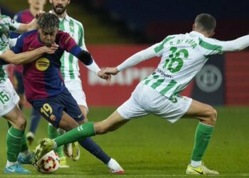 Barcelona golea al Betis y avanza a los Cuartos de Final de la Copa del Rey