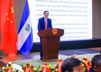 Embajador Zhan Yanhui destaca logros obtenidos con El Salvador, durante festejos del año nuevo chino