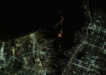 Los devastadores incendios en Los Ángeles vistos desde el espacio