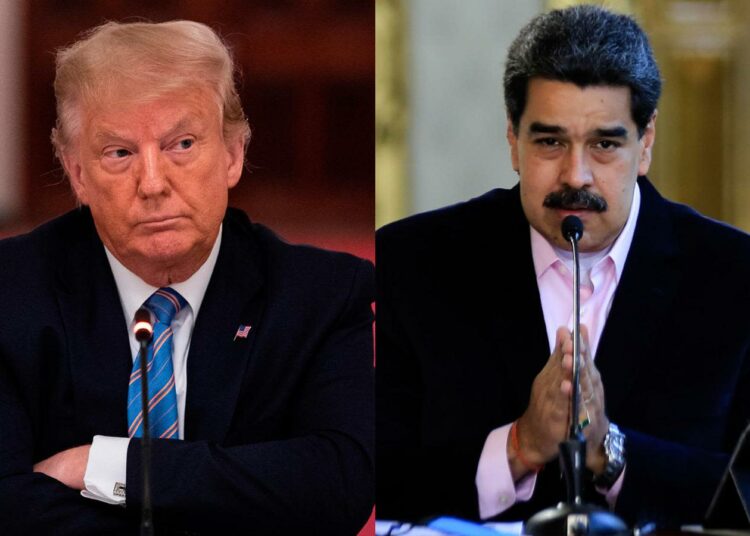 Trump prometió endurecer las medidas de presión contra Maduro y puso en duda la compra de petróleo a Venezuela