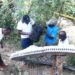 Cae del cielo un enorme anillo de metal en una aldea de Kenia