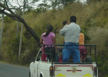 Hasta ocho adultos y cuatro menores pueden viajar en pick-ups familiares; será el sobrepeso el que causa la multa