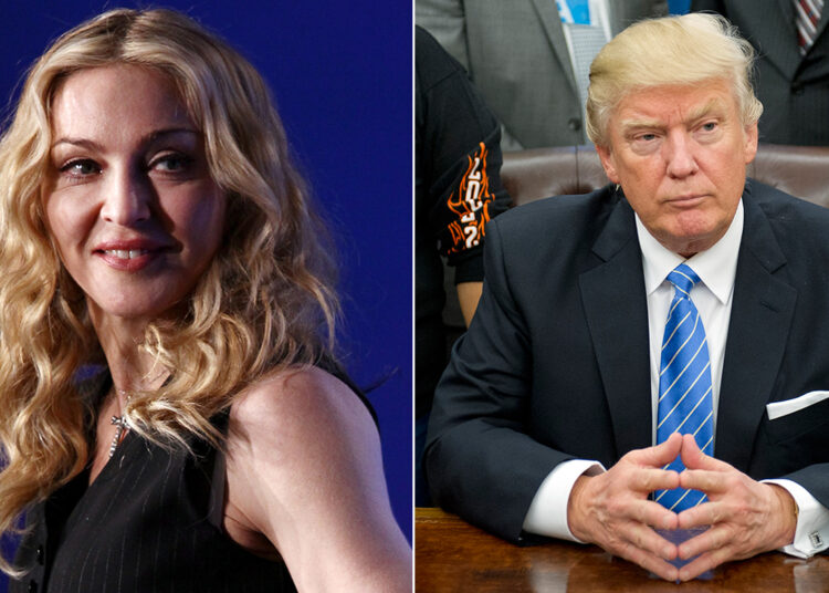 Madonna dijo que Donald Trump “desmantela lentamente todas las libertades por las que hemos estado luchando”