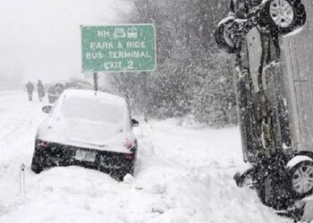 Gran tormenta invernal causa estragos y la muerte de cinco personas en el este de EE.UU.