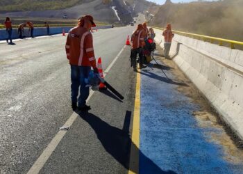 Realizan limpieza de ciclovías en el país
