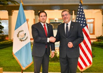 Migración y seguridad, temas centrales entre Arévalo y Rubio