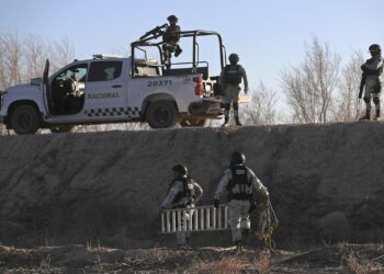 Guardia Nacional de México ya vigila la frontera con EE.UU.