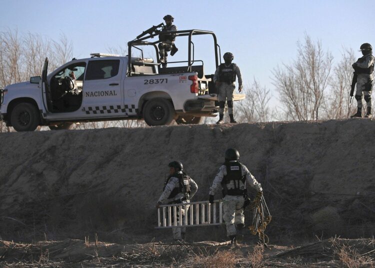Guardia Nacional de México ya vigila la frontera con EE.UU.