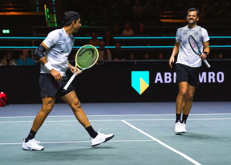 Marcelo Arévalo y Mate Pavic cayeron ante el polaco Jan Zielinski y el belga Sander Gille en semifinales del ATP 500 de Róterdam