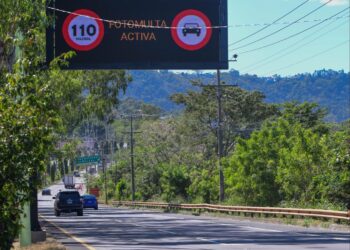 Sistema de fotomultas será instalado en carretera al Puerto de La Libertad; este concluirá a finales de febrero